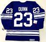 Pat Quinn Signed Toronto Maple Leafs Ccm Vintage Jersey Psa/dna Coa Ab60555