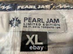 Pearl Jam Toronto Hockey Jersey Maple Leafs Size XL 05/11/2016 New In Package