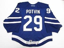 Potvin Maple Leafs Alumni Centennial Classic Reebok Edge Jersey Goalie Cut 58