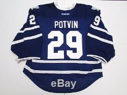 Potvin Toronto Maple Leafs Authentic Home Reebok Edge 2.0 Jersey Goalie Cut 60