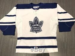 Pre-edge Reebok Toronto Maple Leafs 3rd White NHL Hockey Jersey Size 48