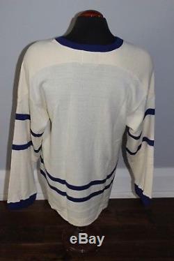 Pre-owned Mens CCM Heritage NHL Toronto Maple Leafs Jersey Circa 1950 Large XL