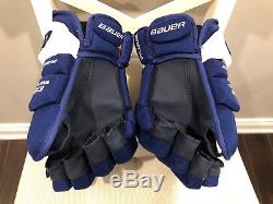 Pro Stock Pro Return 13 Bauer MX3 Toronto Maple Leafs Gloves Nylander