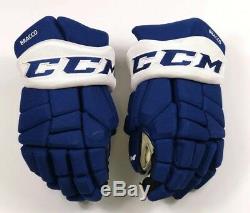 Pro Stock Pro Return 13 CCM HGSTXP Hockey Gloves Toronto Maple Leafs