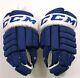 Pro Stock Pro Return 14 Ccm Hg852 Hockey Gloves Toronto Maple Leafs