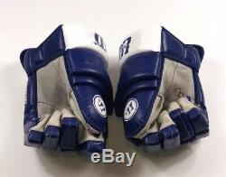 Pro Stock Pro Return 14 Warrior AX1 Franchise Gloves Toronto Maple Leafs