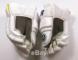 Pro Stock Pro Return 14 Warrior AX1 Gloves Toronto Maple Leafs Stadium Series