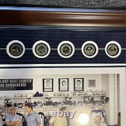 RARE Toronto Maple Leafs Captains Row Framed Photo Artist Proof Frameworth COA