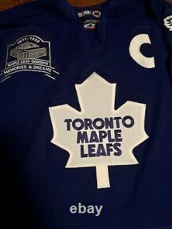 Rare 1999 Toronto Maple Leafs Captain Mats Sundin Hockey Jersey