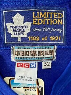 Rare Toronto Maple Leafs Authentic CCM Limited Edition Jersey 1931 Heritage