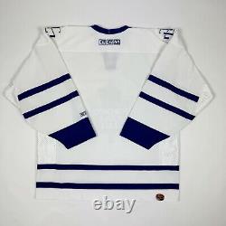 Rare Vintage Toronto Maple Leafs NHL Hockey Jersey CCM Size L Man