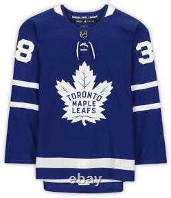 Rasmus Sandin Toronto Maple Leafs Signed Blue Jersey withNHL Debut Insc