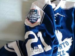 Reebok Authentic Toronto Maple Leafs James VanRiemsdyk Winter Classic Jersey 56