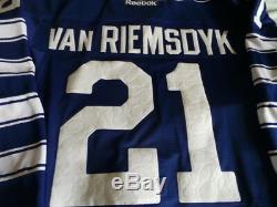 Reebok Authentic Toronto Maple Leafs James VanRiemsdyk Winter Classic Jersey 56