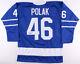 Roman Polak Signed Maple Leafs Jersey (beckett Coa) Toronto Defenseman