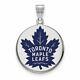 Ss Nhl Toronto Maple Leafs Lg Enl Disc Pendant
