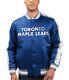 Starter Mens Toronto Maple Leafs Varsity Jacket, Blue, Xx-large