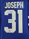 Signed Curtis Joseph Fanatics Toronto Maple Leafs Jersey Inscribed 454 Saves Coa