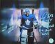 Signed Jack Campbell 8x10 Toronto Maple Leafs Inscribed Nhl Record 11-0 Star Coa