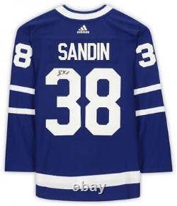 Signed Rasmus Sandin Maple Leafs Jersey
