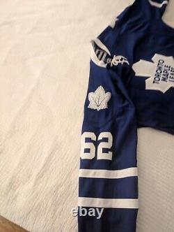 Signed William Nylander Toronto Maple Leafs Reebok Size XL Jersey #62 NHLXID8XF