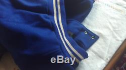 Stall And Dean Toronto Maple Leafs NHL Throwback Varsity Jacket NWOT XL