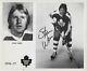 Stan Weir Autographed Signed 8x10 Rare Maple Leafs Press Photo Nhl Withcoa