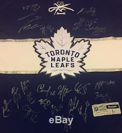 Toronto Maple Leafs 2016-17 Team Signed Rbk Premier Centennial Classic Jersey