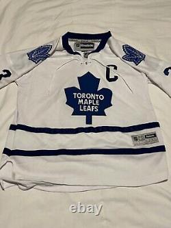 TORONTO MAPLE LEAFS #3 NHL Reebok Youth Size L/XL White Jersey