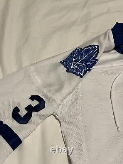 TORONTO MAPLE LEAFS #3 NHL Reebok Youth Size L/XL White Jersey