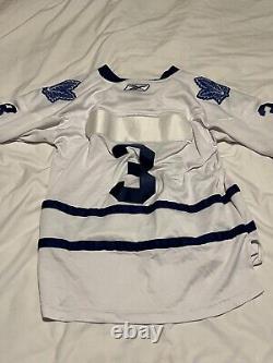 TORONTO MAPLE LEAFS #3 NHL Reebok Youth Size L/XL White Jersey