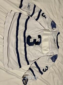 TORONTO MAPLE LEAFS #3 NHL Reebok Youth Size L/XL White Jersey