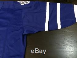 TORONTO MAPLE LEAFS AUTHENTIC Licensed VINTAGE JERSEY CCM SIZE ADULT 48
