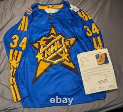 TORONTO MAPLE LEAFS Auston Matthews Signed 2024 ALL STAR GAME JERSEY JSA LOA