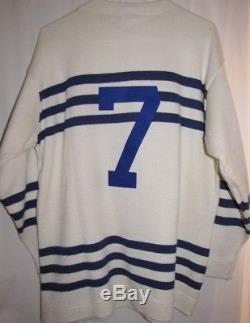 TORONTO MAPLE LEAFS Ebbets Field Flannels #7 THROWBACK JERSEY Medium