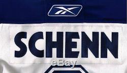 TORONTO MAPLE LEAFS LUKE SCHENN White #2 AUTHENTIC Hockey Size 52 NHL JERSEY