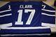 Toronto Maple Leafs Wendel Clark Sewn Stitched Autographed Custom Jersey Jsa