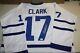 Toronto Maple Leafs Wendel Clark Sewn Stitched Autographed Custom Wt Jersey Jsa