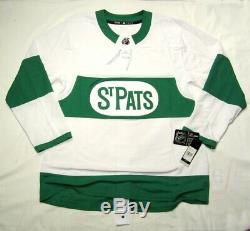 TORONTO ST. PATS size 52 = Large Adidas NHL Hockey Jersey Climalite Authentic