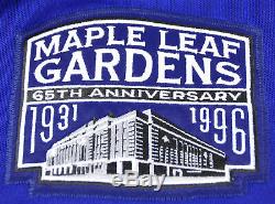 Tahir Tie Domi Toronto Maple Leafs Hockey Jersey CCM Authntic w Fight Strap 44