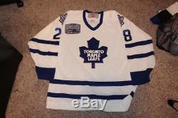 Tie Domi CCM Toronto Maple Leafs 1996 Gardens 85th Patch NHL Hockey Jersey XL