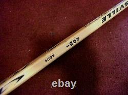 Tie Domi Game Used Louisville Toronto Maple Leafs Hockey Stick Autographed Nice