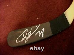 Tie Domi Game Used Louisville Toronto Maple Leafs Hockey Stick Autographed Nice