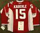Tomas Kaberle Signed 2008 All-star Game Rbk Jersey Nhl Leafs Auto Frameworth Coa