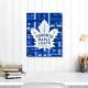 Toronto Maple Leafs 16 X 20 Gallery Wrapped Embellished Giclee By