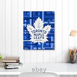 Toronto Maple Leafs 16 x 20 Gallery Wrapped Embellished Giclee by