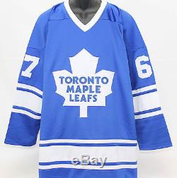 Toronto Maple Leafs 1967 Stanley Cup Quadruple Signed Team Jersey JSA COA