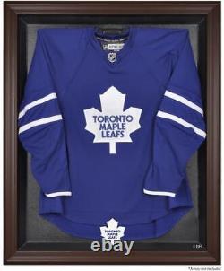 Toronto Maple Leafs (1970-2016) Brown Framed Logo Jersey Display Case Fanatics