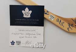 Toronto Maple Leafs 2016-17 Team Signed Autographed Hockey Stick! Matthews+ MLSE