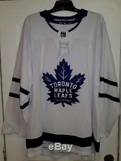 Toronto Maple Leafs ADIDAS Climalite Authentic NHL ROAD Jersey size 60 / 3XL NEW